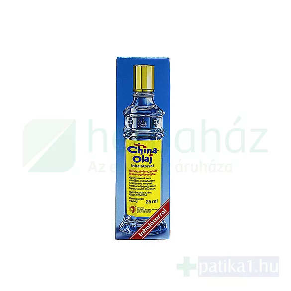China olaj inhalátorral 25 ml 