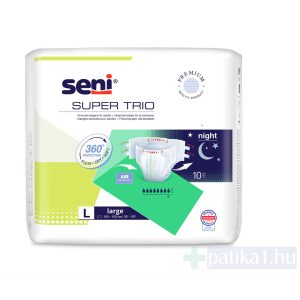 Seni Super Trio L éjszakai pelenka 10x