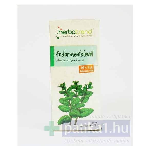 Fodormenta filteres herbatrend tea 20x 2g