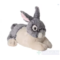   Warmies melegíthető plüss: Nyuszi, szürke - 25 cm, levendula illatú, 1x