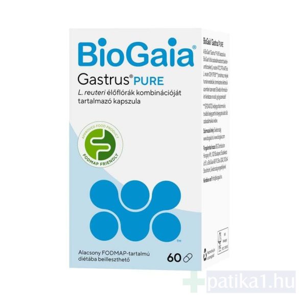 BioGaia Gastrus Pure Lactobacillus reuteri kapszula 60x
