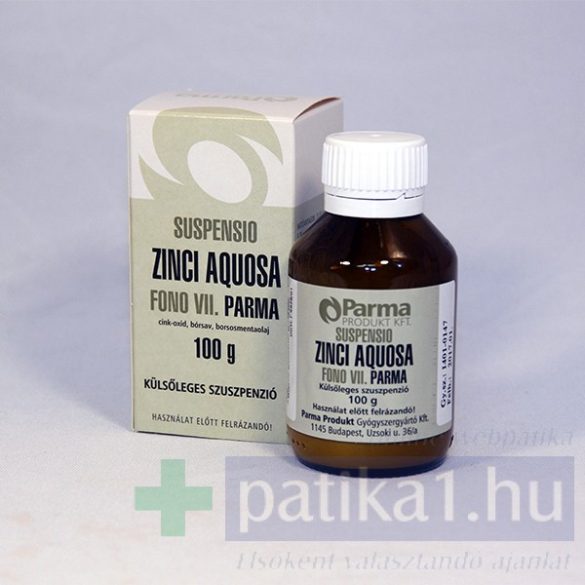 Suspensio zinci aquosa FoNo VII. Parma 100 g