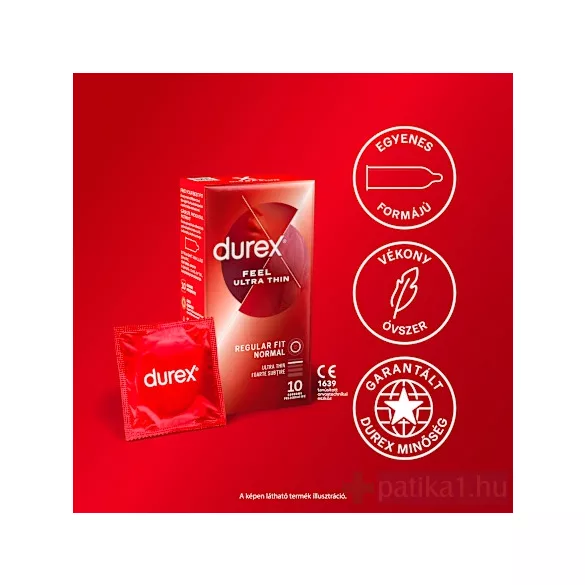 Durex Feel Ultra Thin óvszer 10x