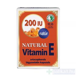Dr. Chen Natúr E-vitamin 200 mg lágyzselatin kapszula 60x