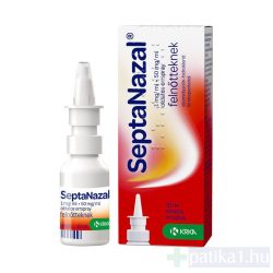   Septanazal 1 mg/1ml+50mg/1ml old. orrspray 10 ml felnőtteknek