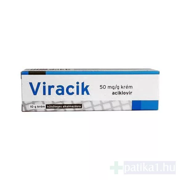 Viracik 50 mg/g krém 10 g 