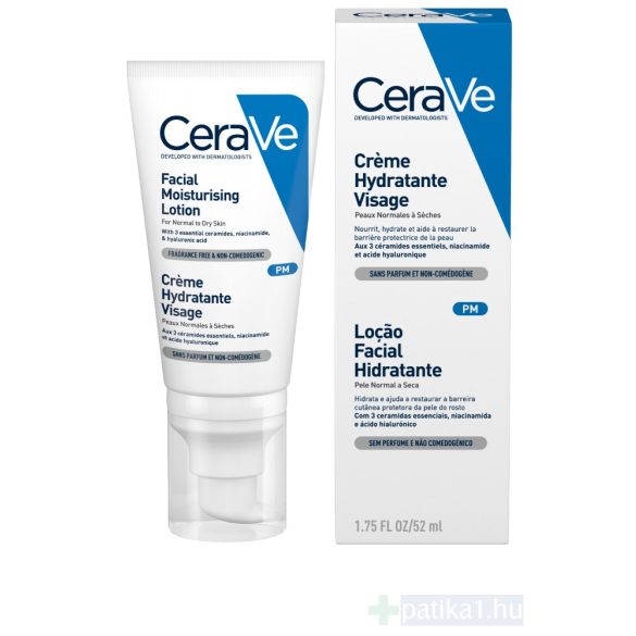 CERAVE HIDRATÁLÓ ARCKRÉM 52 ML