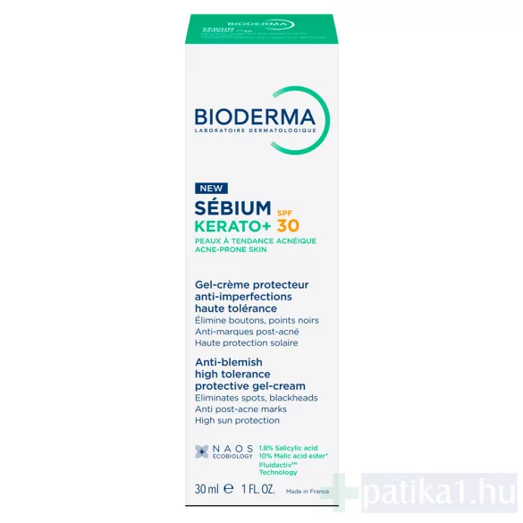 BIODERMA Sébium Kerato+ gél-krém SPF30 30 ml