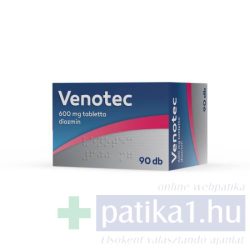 Venotec 600 mg tabletta 90 db