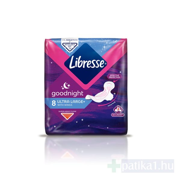 Libresse Ultra Goodnight Large Wings 8x