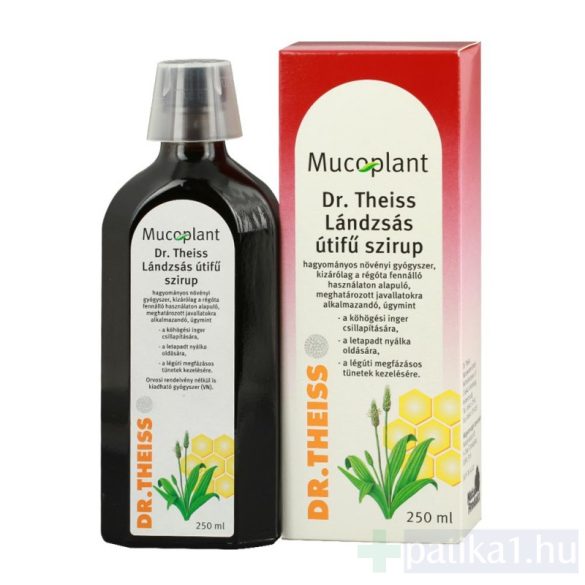 Mucoplant Dr. Theiss Lándzsás útifű szirup 100 ml