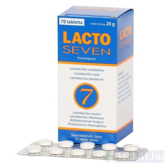 Lactoseven tabletta 70 db 