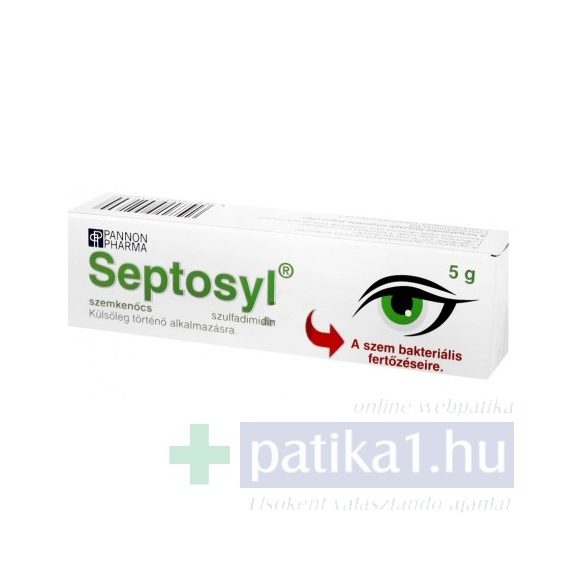 Septosyl szemkenőcs 5 g 