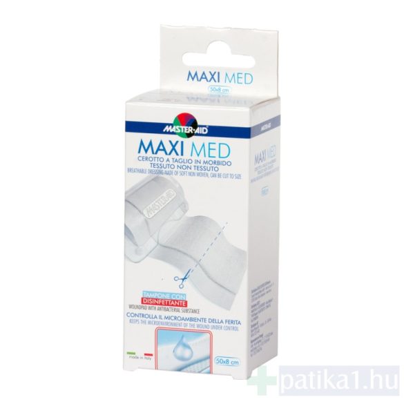 MAster Aid Maxi Med sebtapasz 0,5mx8 cm