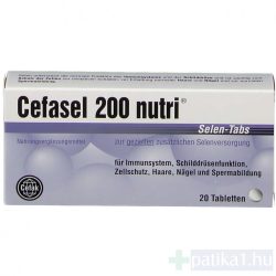 Cefasel 200 Nutri szelén tabletta 20x
