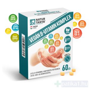 Natur Tanya B-vitamin komplex vegán tabletta 60x
