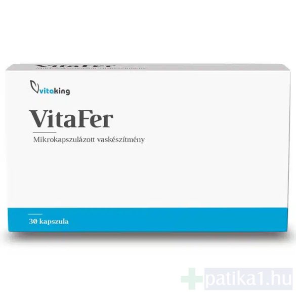 Vitaking VitaFer mikrokapszulás vas kapszula 30x