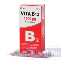 Vitabalans Vita B12 1000 mcg tabletta 30x