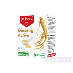 Dr. Herz Ginseng Active kapszula 60x