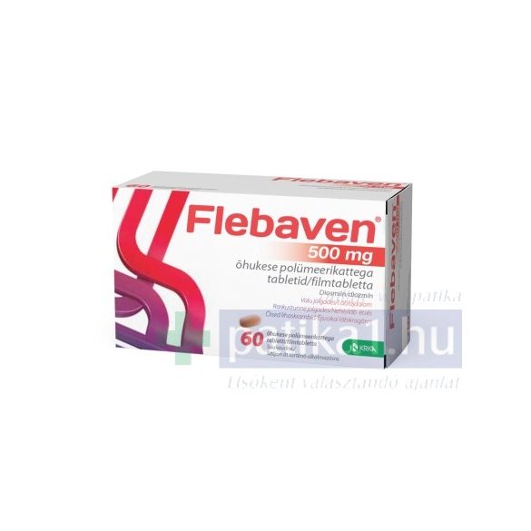 Flebaven 500 mg filmtabletta 60 db 