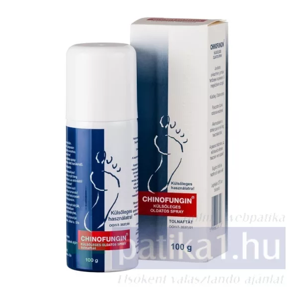 Chinofungin külsőleges oldatos spray