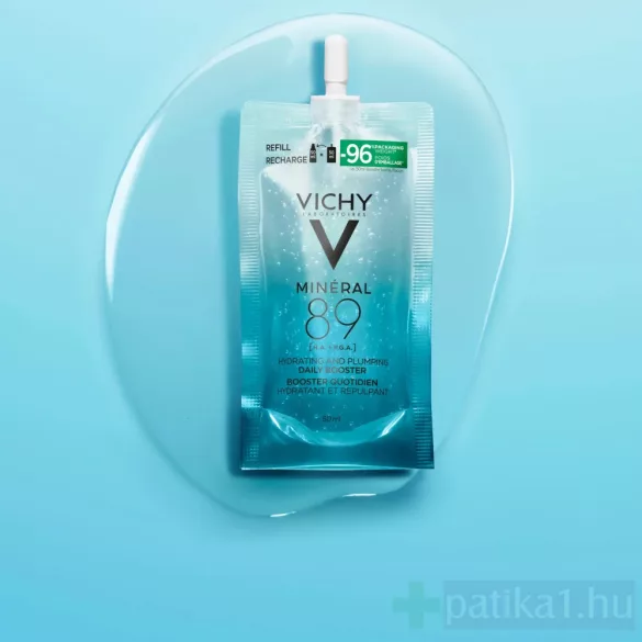 VICHY MINERAL89 Napi booster szérum Poliglutaminsavval 50 ml - UTÁNTÖLTŐ