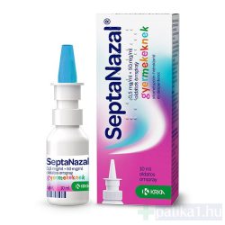   Septanazal 0,5 mg/1ml+50mg/1ml old. orrspray 10 ml gyerekeknek