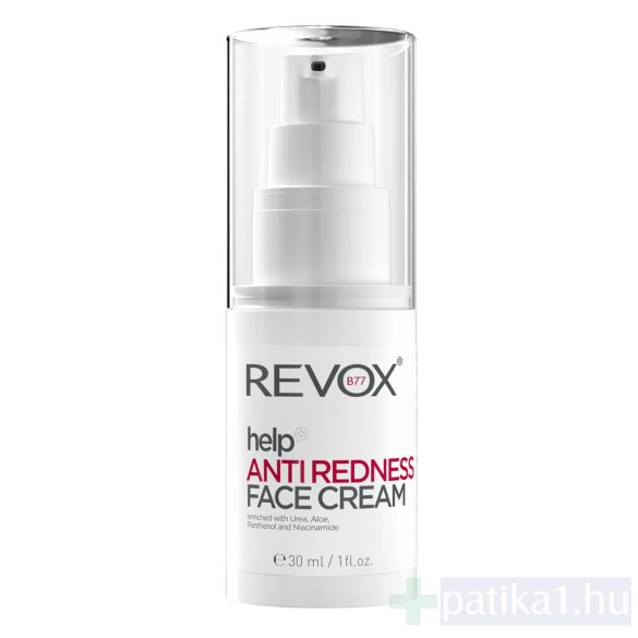 Revox B77 Help Anti Redness arckrém kipirosodó bőrre 30 ml 