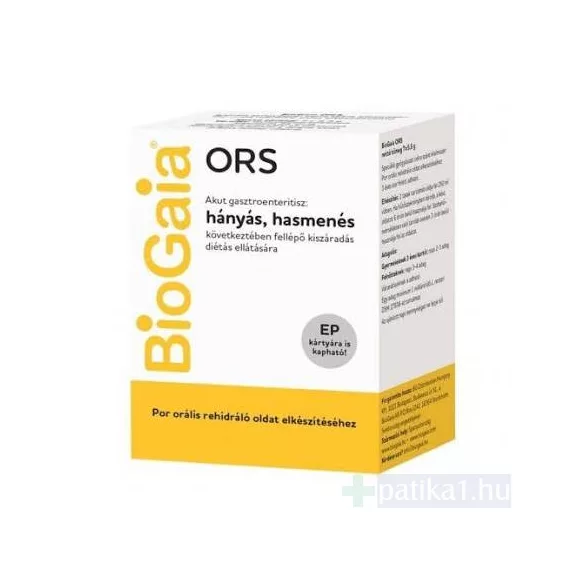 Biogaia ORS por orális rehidráló oldathoz 7x 5,5 g