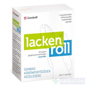 Lackenroll 50 mg/ml gyógyszeres körömlakk 2,5 ml