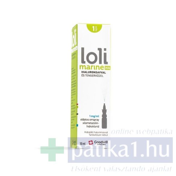 Lolimarine HA 1 mg/ml oldatos spray 10 ml