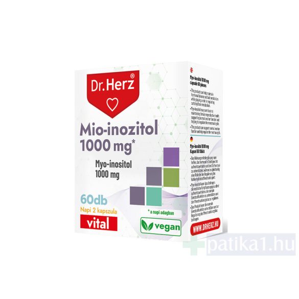 Dr. Herz Mio-inozitol 1000 mg kapszula 60x