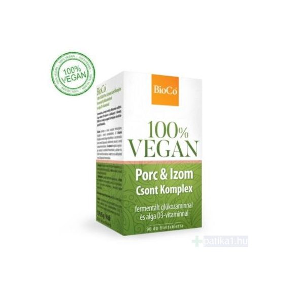 BioCo Vegan Porc-Izom-Csont Komplex filmtabletta 90x 100% vegán