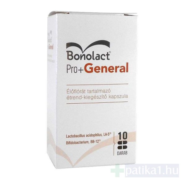 Bonolact Pro + General étrendkiegészítő kapszula 10x