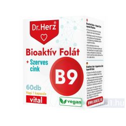 Dr. Herz Bioaktív folát szerves cink kapszula 60x