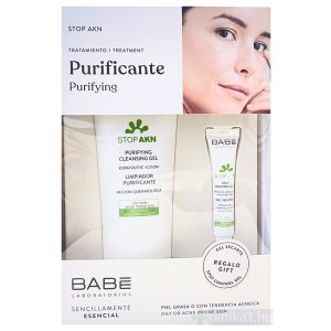 Babé Stop AKN mélytisztító gél + Spot Control gél 200 ml + 8 ml csomag