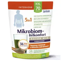   Interherb XXL Mikrobiom-Bélkomfort 5in1 Natúr mix italpor 210 g