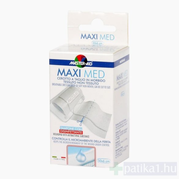 MAster Aid Maxi Med sebtapasz 0,5mx6 cm