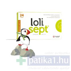 Lolisept 3 mg narancs-méz ízű szopogató tabletta 24 db