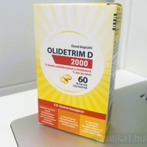 Olidetrim D 2000 étrendkiegészítő lágyzselatin kapszula 60x D3-vitamin