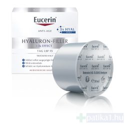   Eucerin Hyaluron-Filler ráncfeltöltő nappali arckrém SPF15 öko-utántöltő         50 ml