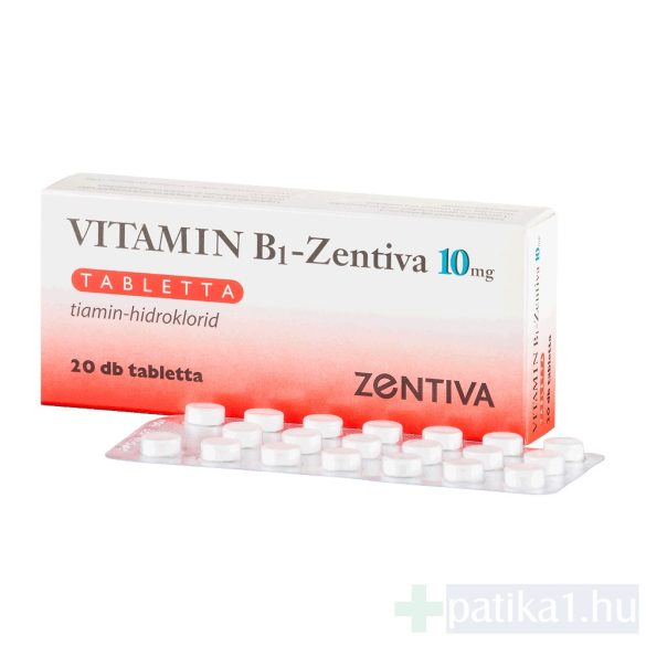 Vitamin B1 Zentiva 10 mg tabletta 20x 