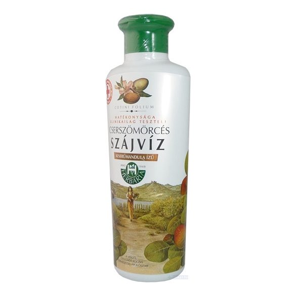 Cserszömörcés szájvíz keserű mandula ízű 250 ml