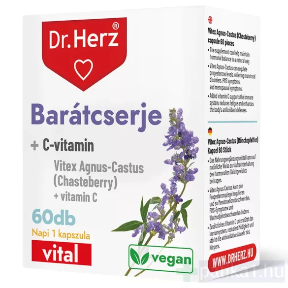 Dr. Herz Barátcserje kapszula 60x