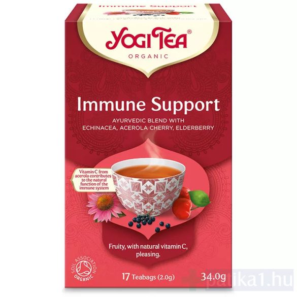 YogiTea Bio Immunerősítő tea 17 db filteres