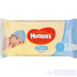 Huggies baba törlőkendő Pure 56x