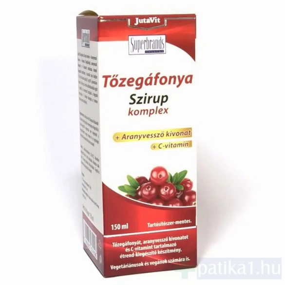 Jutavit Tőzegáfonya Szirup komplex 150 ml