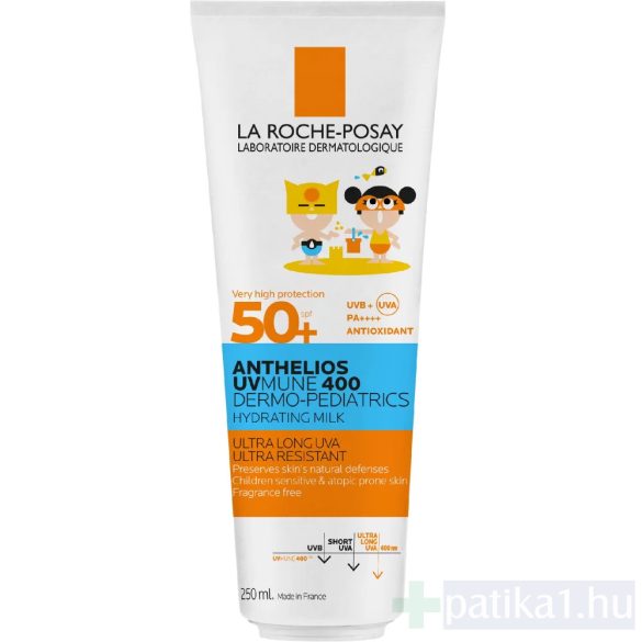 LRP Anthelios UVMUNE 400 gyerek tej SPF50+ 250 ml