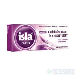 Isla Cassis Plus C-vitamin szopogató tabletta 30x