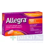 Allegra 120 mg filmtabletta 30x